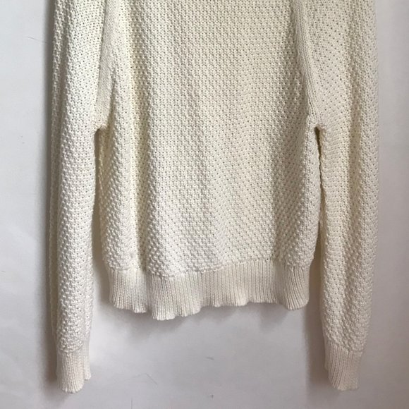 White/Cream Ralph Lauren Sweater - Picture 2 of 4